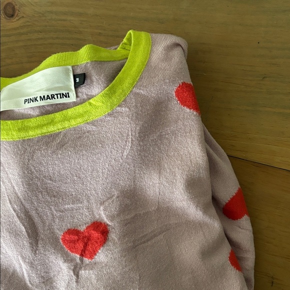 Pink Martini Ashlynn Heart Sweater – Size M - Picture 9 of 9